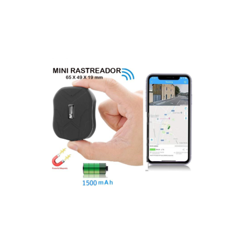 Mini rastreador veicular sem fio - TK905 - Valmar Import