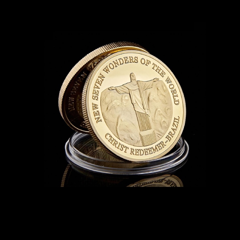 Moeda Cristo Redentor - Rio de Janeiro - Sétima Maravilha Do Mundo - Valmar Import