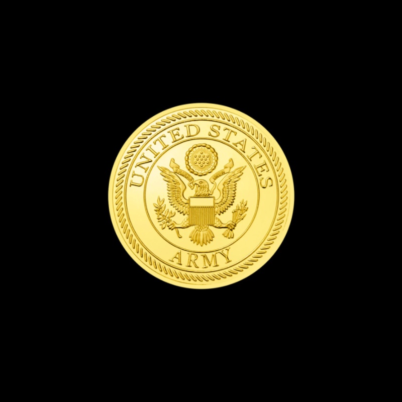 Moeda Do 7° regimento da Cavalaria Americana Guerra Vietnã - Valmar Import